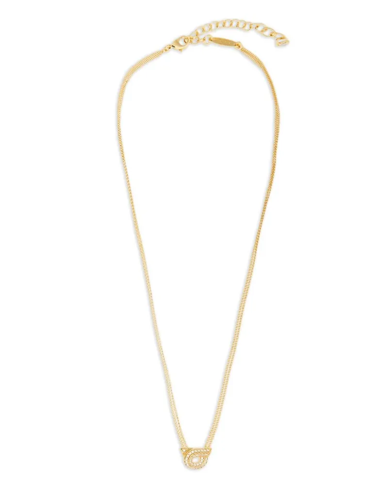 Ferragamo Halskette mit Gancini-Anhänger - Gold Gold