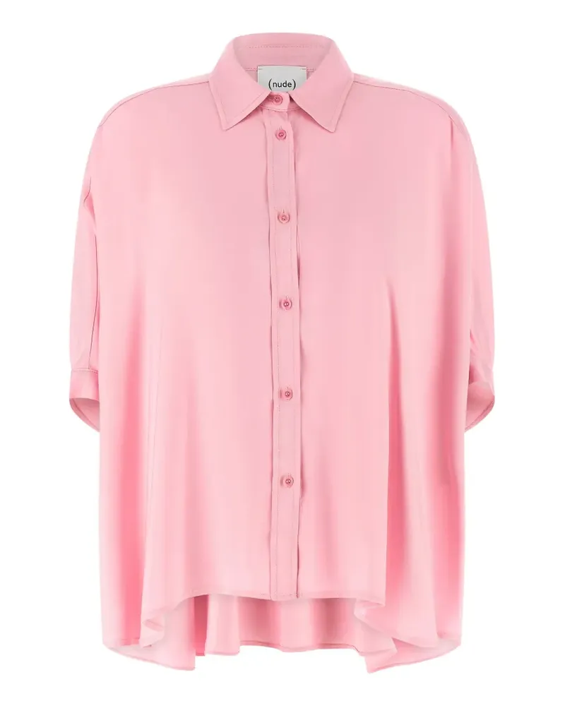 NUDE Hemd mit Knopfleiste - Rosa Rosa