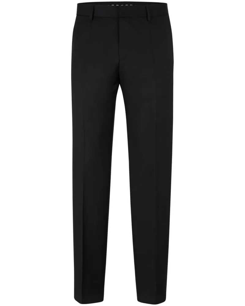 HUGO BOSS Hose mit geradem Bein - Schwarz Schwarz