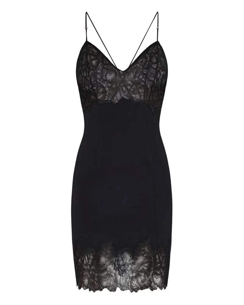 Amiri Marble lace mini dress - Schwarz Schwarz