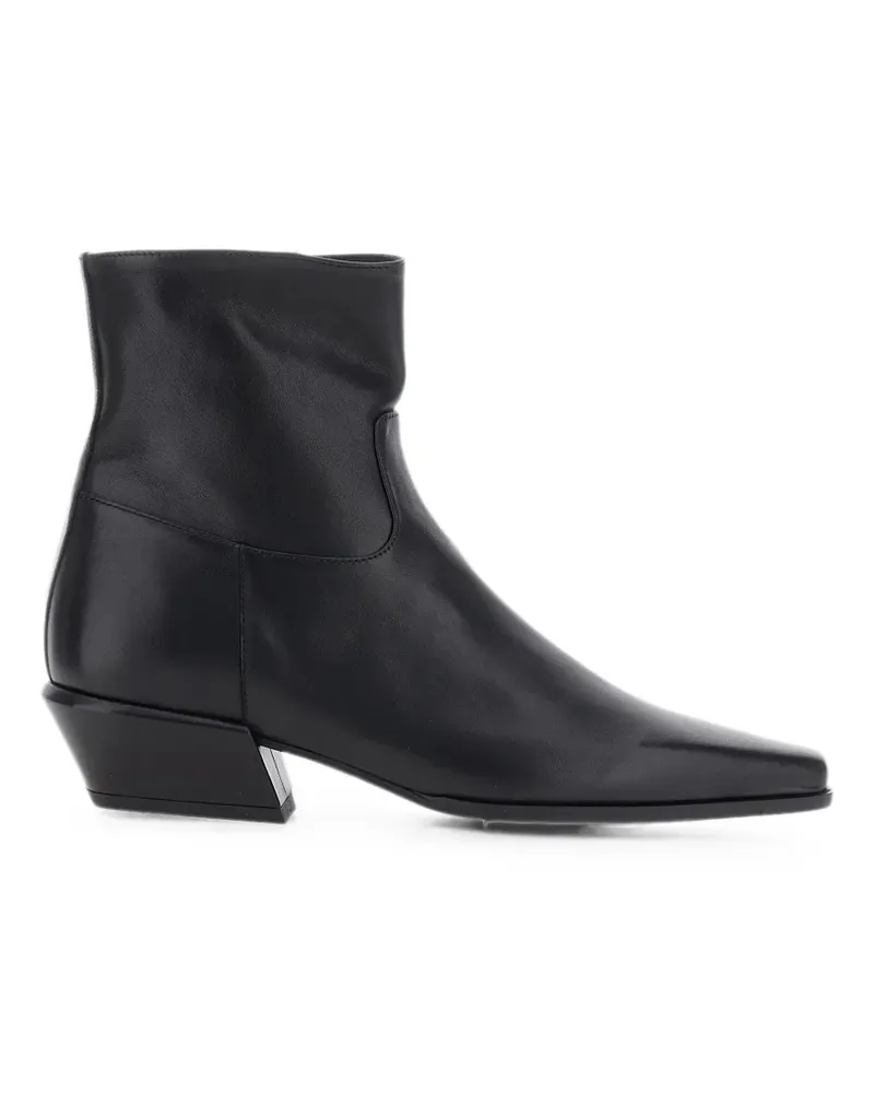 Semicouture Marisa square-toe ankle boots - Schwarz Schwarz