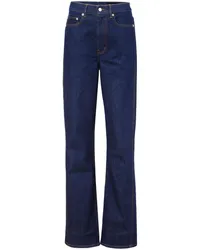 Proenza Schouler Gerade Ryman Jeans Blau