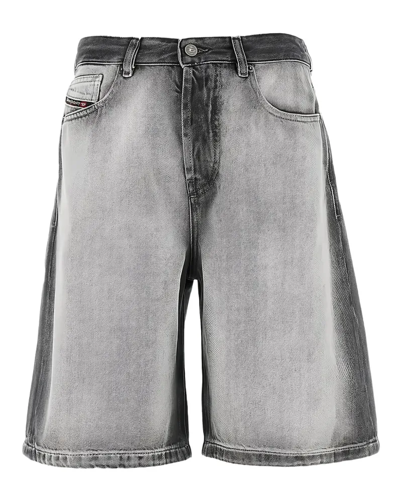 Diesel Bermudas im Five-Pocket-Design - Grau Grau