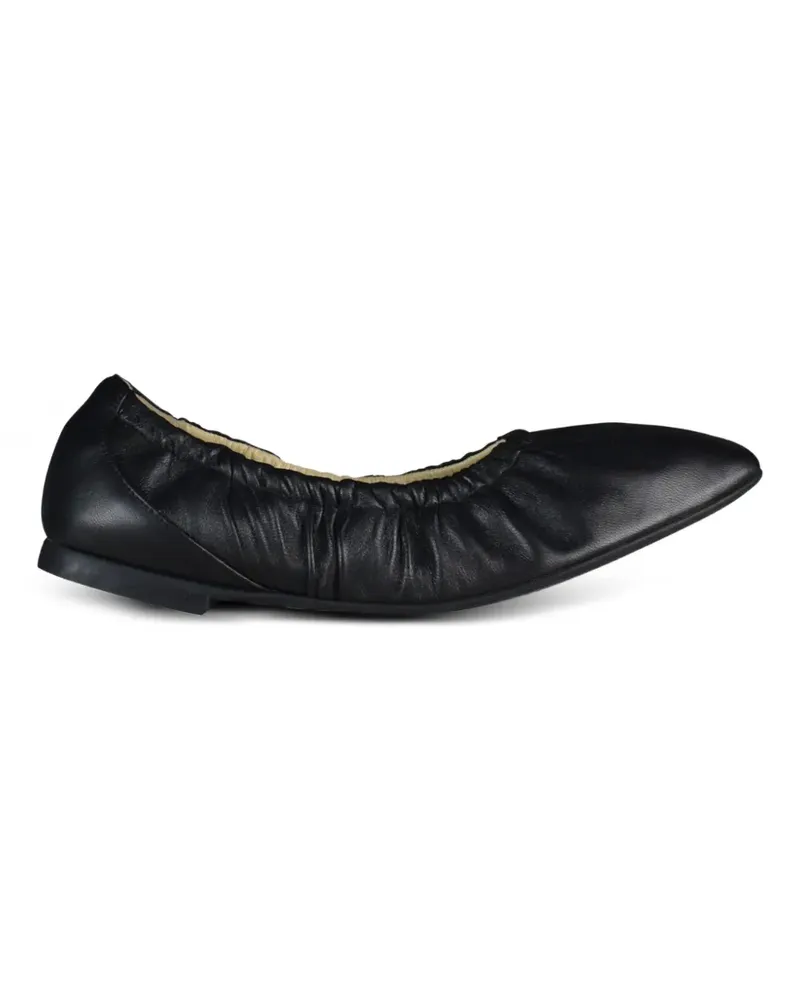Jimmy Choo Ballerinas mit eckiger Kappe - Schwarz Schwarz