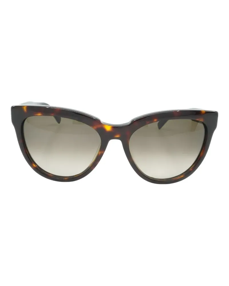 MCM Sonnenbrille mit Cat-Eye-Gestell - Braun Braun