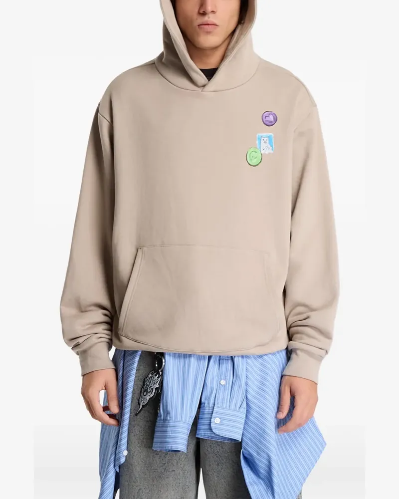 Ripndip Vitamins Hoodie mit grafischem Print - Nude Nude