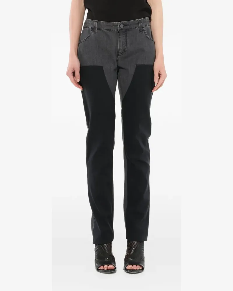 Givenchy two-tone panelled jeans - Grau Grau