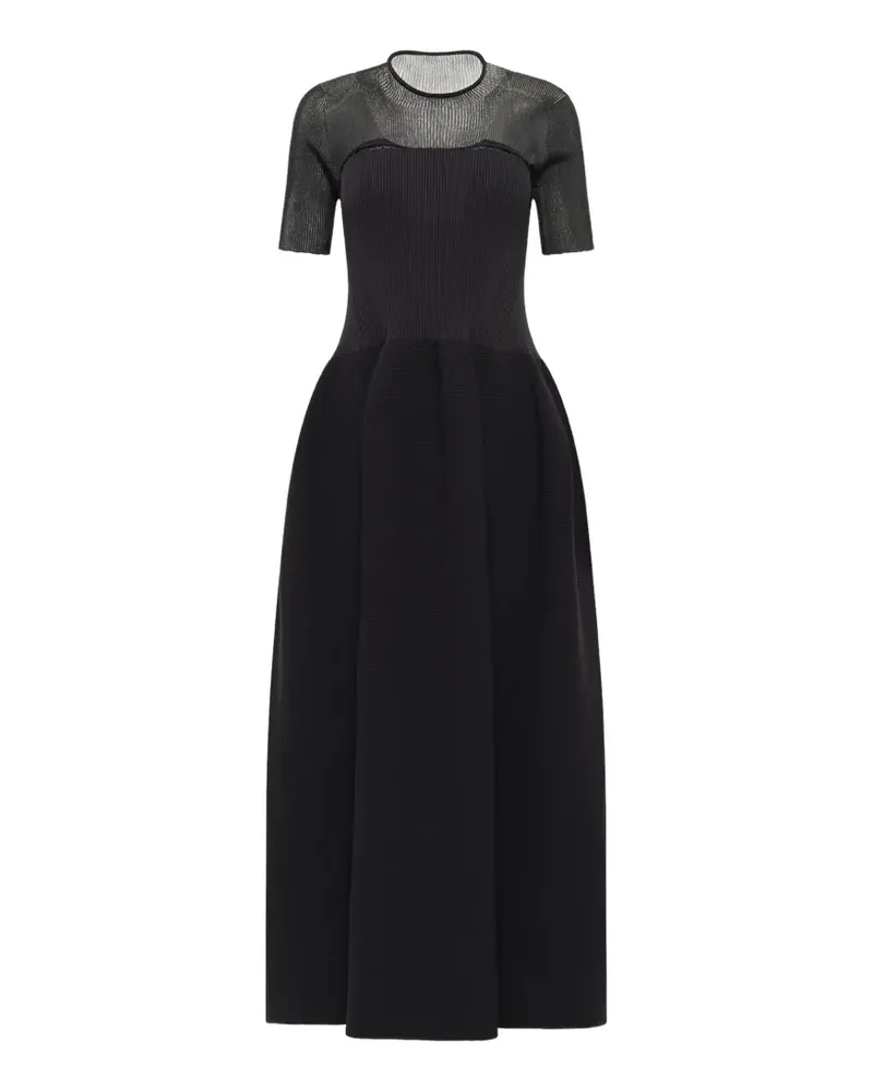 CFCL Pottery Lucent ribbed-knit midi dress - Schwarz Schwarz
