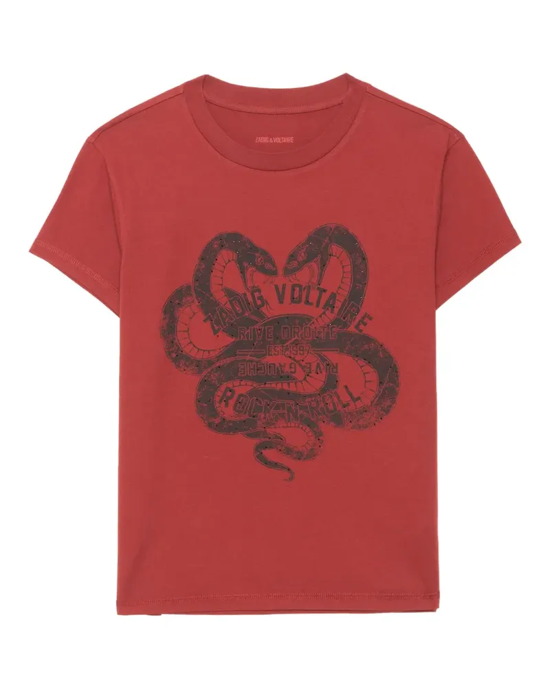 Zadig & Voltaire Walk T-Shirt - Rot Rot