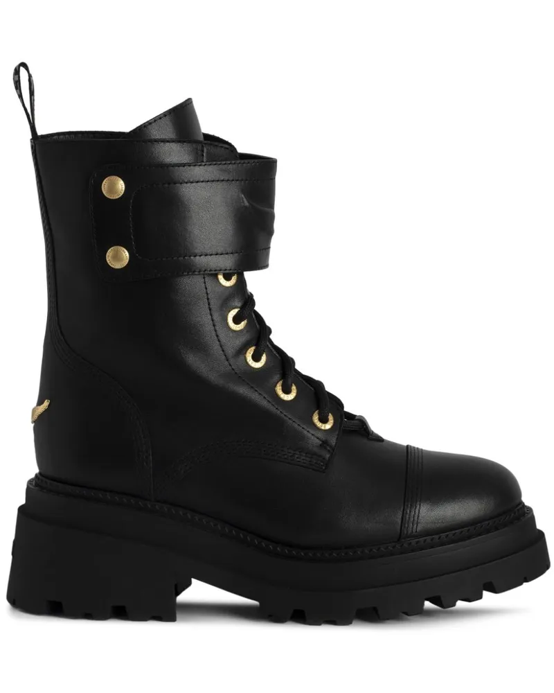 Zadig & Voltaire Joe Stiefel - Schwarz Schwarz