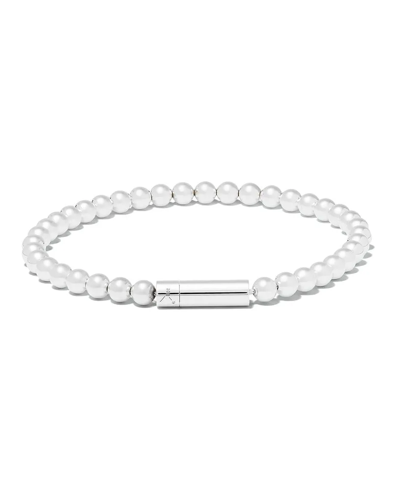 Le Gramme Le 25 Armband mit Perlen - Silber Silber