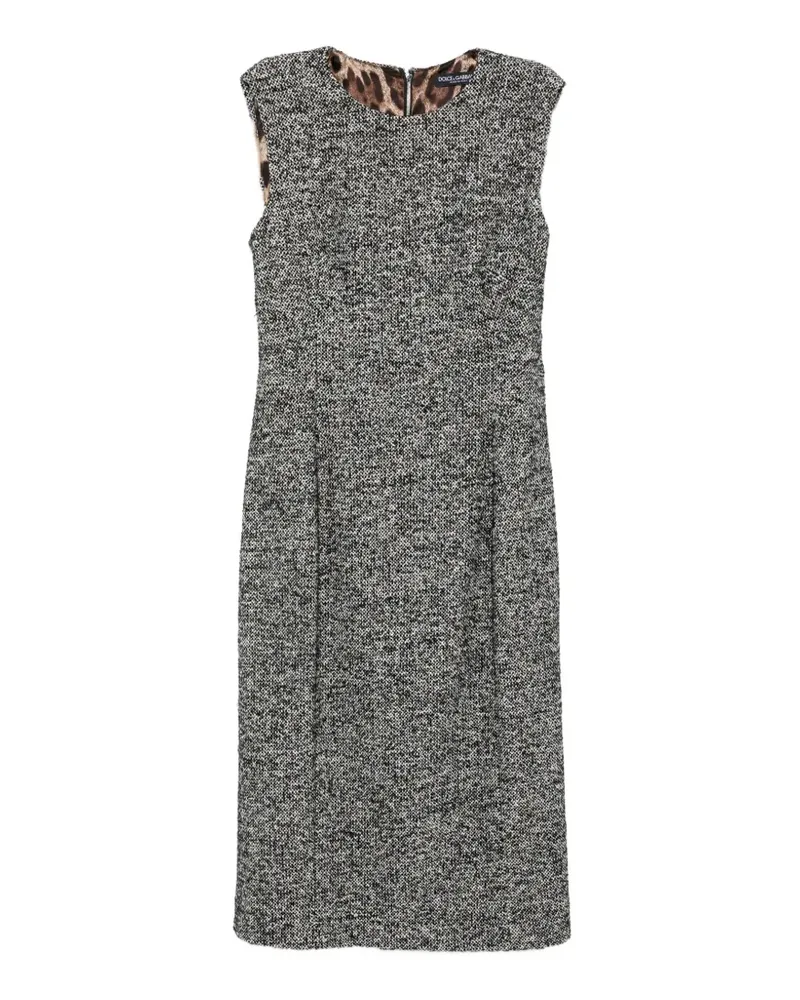 Dolce & Gabbana Kleid aus Tweed - Grau Grau