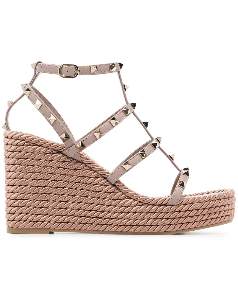 Valentino Garavani Rockstud Sandalen 95mm - Rosa Rosa