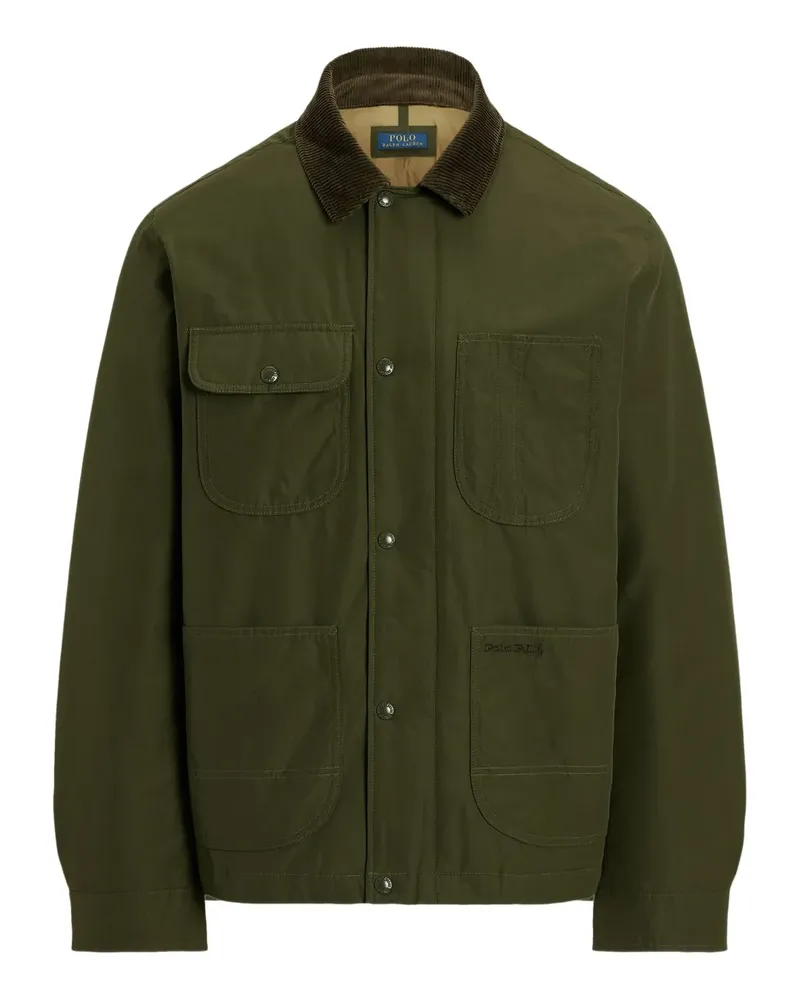 Ralph Lauren Jacke mit Cordkragen - Grün Grün