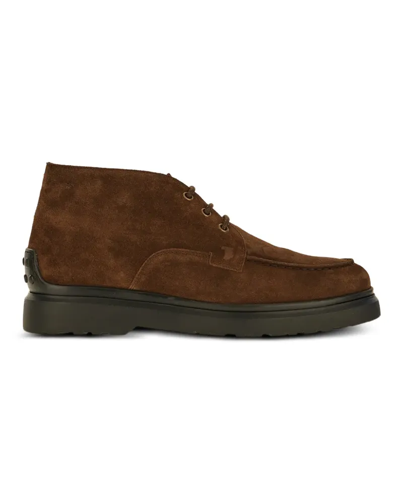TOD'S Stiefel aus Wildleder - Braun Braun
