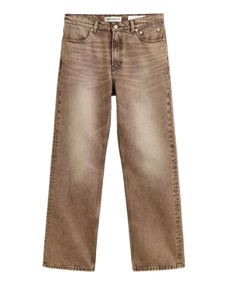 Our Legacy faded jeans - Grau Grau