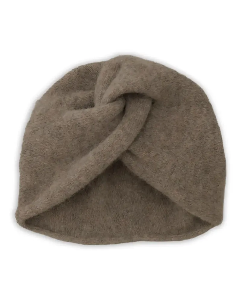 Lauren Manoogian Beanie mit Knotendetail - Grau Grau