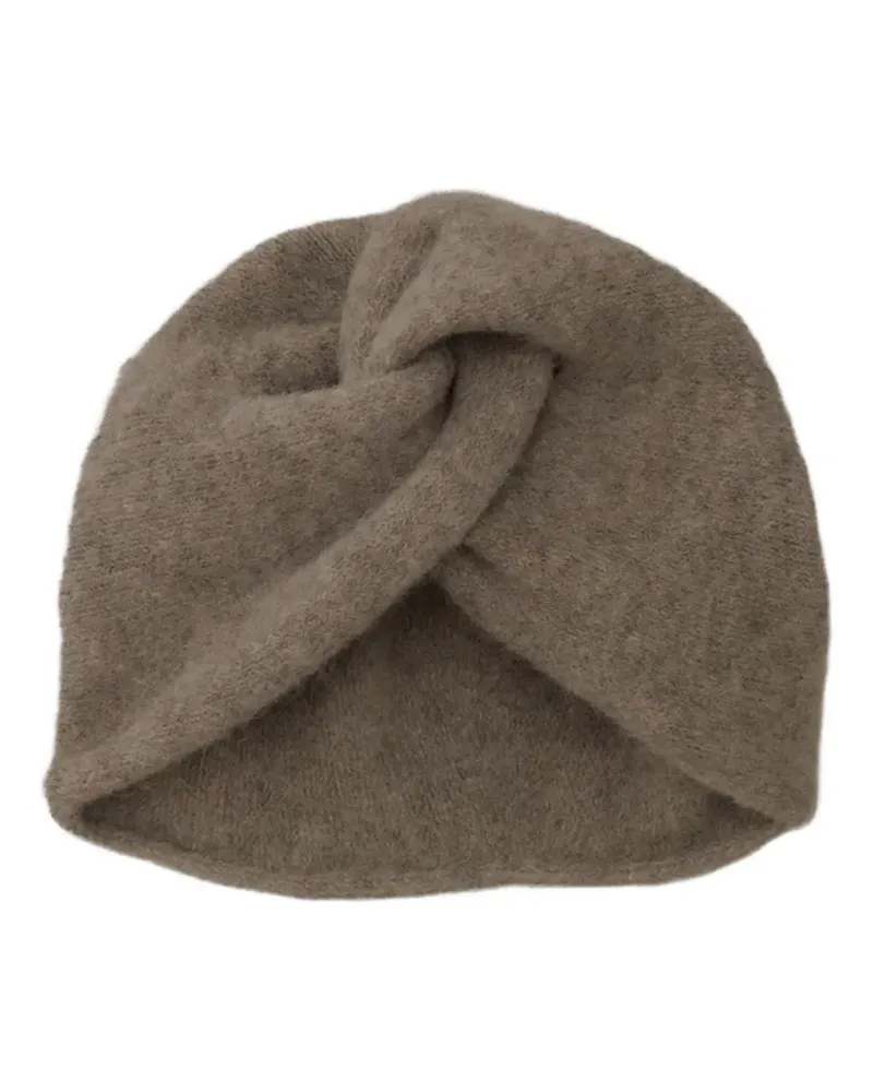 Lauren Manoogian Beanie mit Knotendetail - Grau Grau
