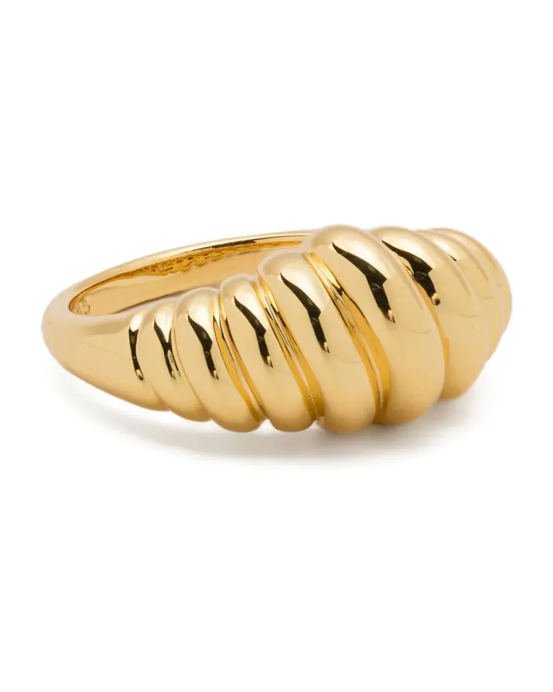Eddie Borgo 12kt Bombay Gelbgoldring mit Seil Gold