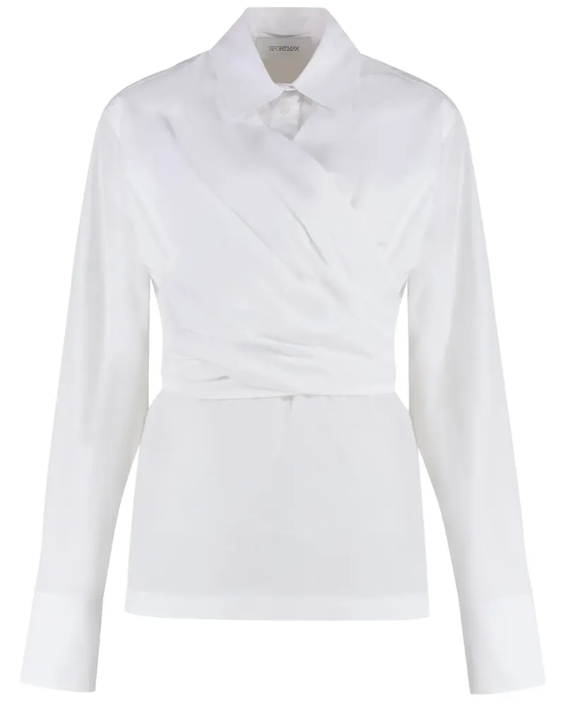 SPORTMAX Oggi Hemd - Weiß Weiß
