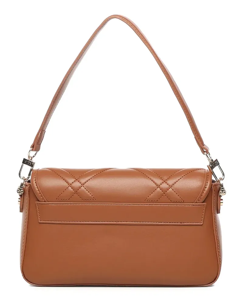 V°73 Bridget Schultertasche mit gestepptem Effekt - Braun Braun