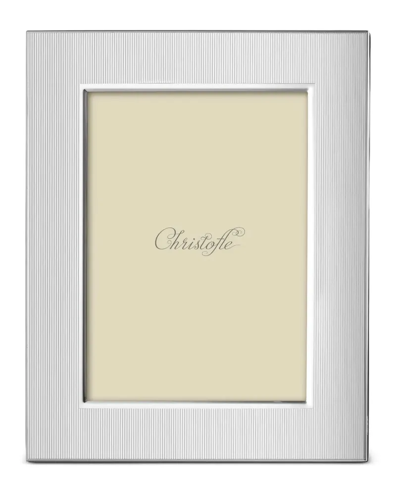 Christofle Bilderrahmen aus Edelstahl - Silber Silber