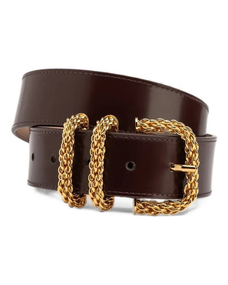 by FAR Katina leather belt - Braun Braun