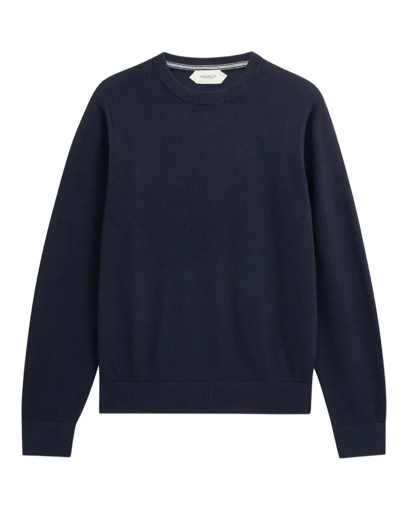Pringle of Scotland Pullover mit Rautenstich - Blau Blau