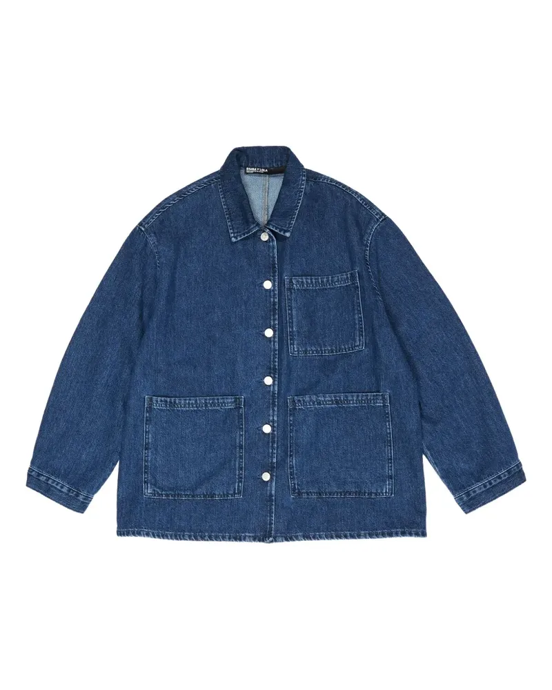 BIMBA Y LOLA double-pocket denim jacket - Blau Blau
