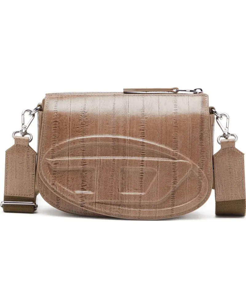 Diesel 1DR Schultertasche - Braun Braun