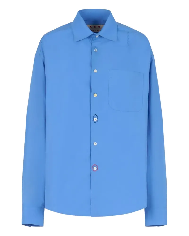 Marni Langärmeliges Hemd - Blau Blau