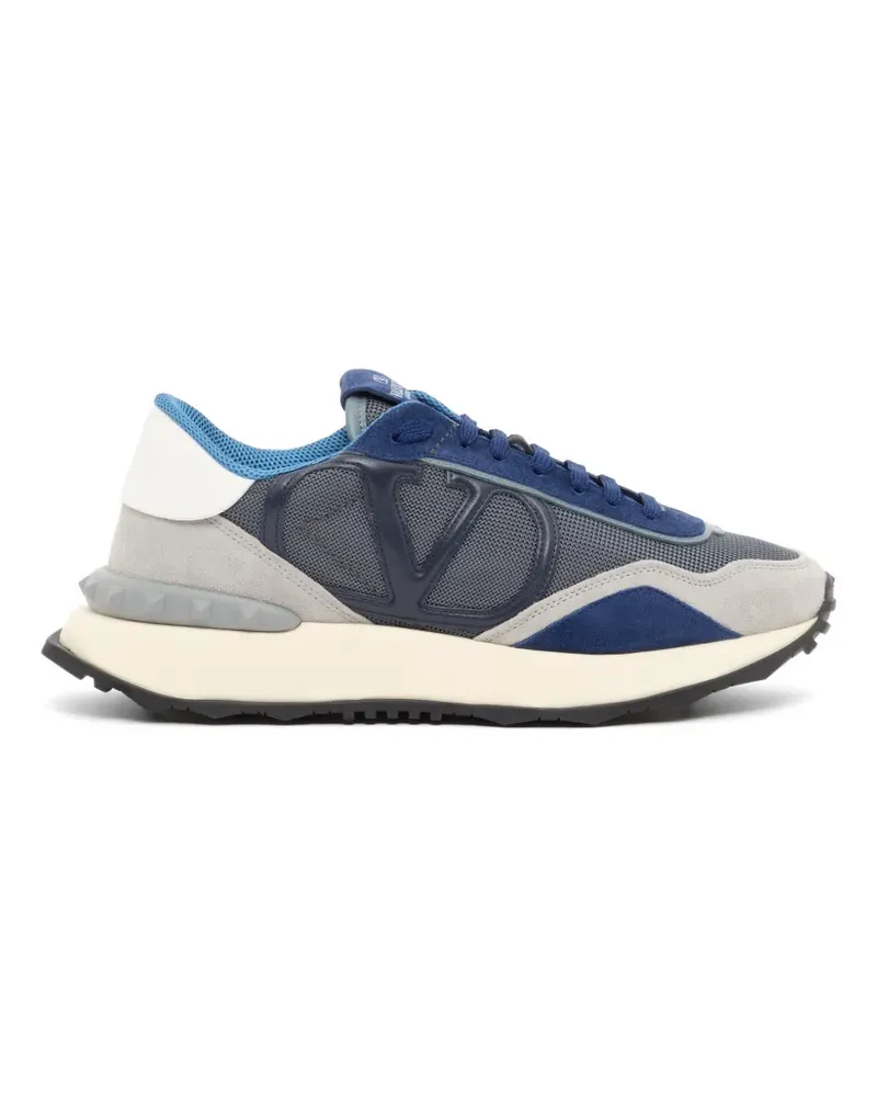 Valentino Garavani Netrunner Sneakers aus Stoff und Wildleder - Blau Blau