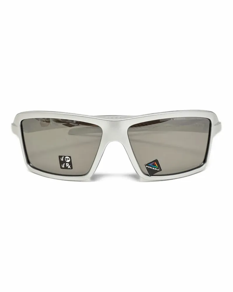 Oakley Cables Sonnenbrille mit eckigem Gestell - Silber Silber