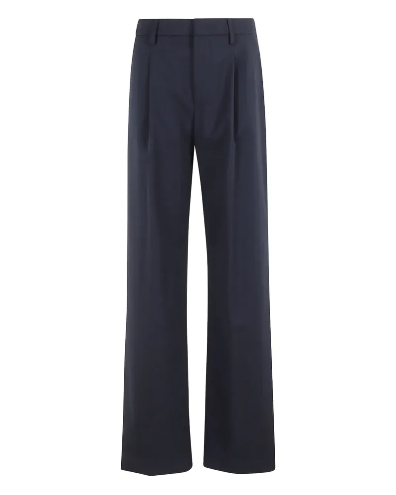 Dondup Lia Hose mit Falten - Blau Blau