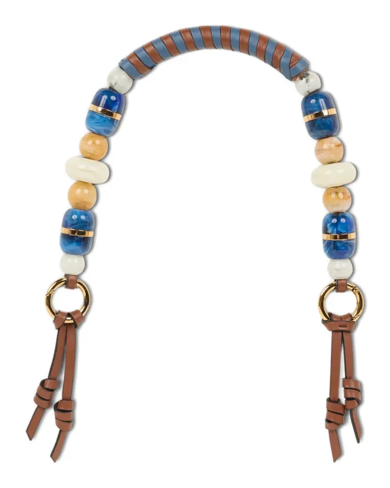 Etro marble bag handle - Blau Blau