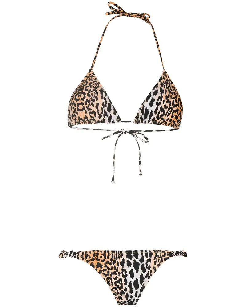 Reina Olga The Scrunchie Bikini - Schwarz Schwarz