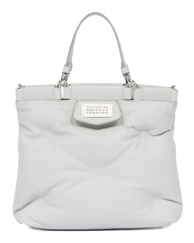 Maison Margiela Kleine Glam Slam Handtasche mit Steppung - Grau Grau