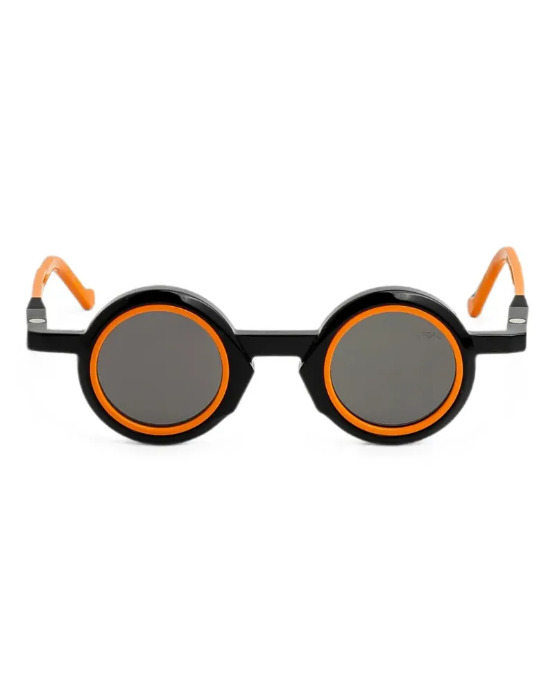 VAVA EYEWEAR Sonnenbrille mit rundem Gestell - Schwarz Schwarz