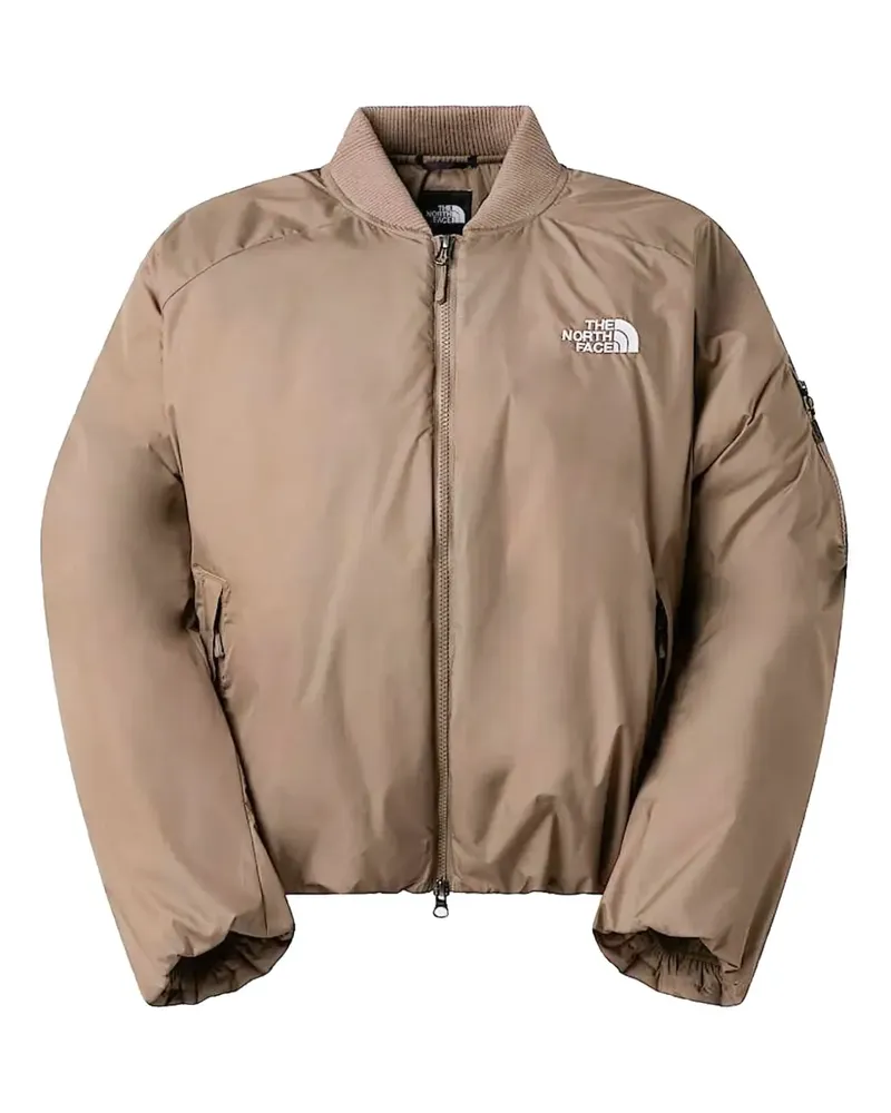 The North Face Bomberjacke mit Logo-Print - Braun Braun