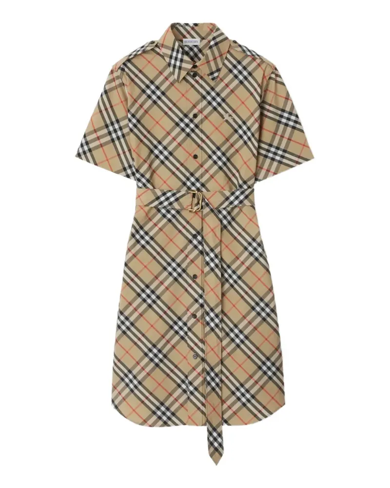 Burberry Klassisches Hemdkleid - Nude Nude