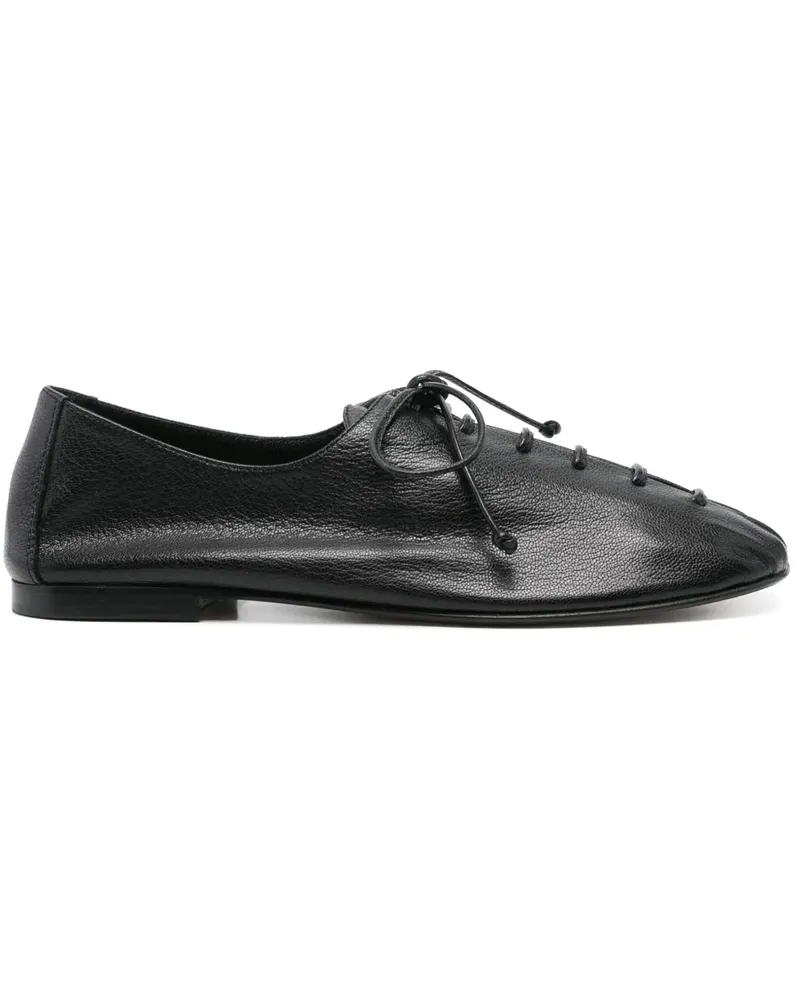 HEREU Loafer aus Leder - Schwarz Schwarz