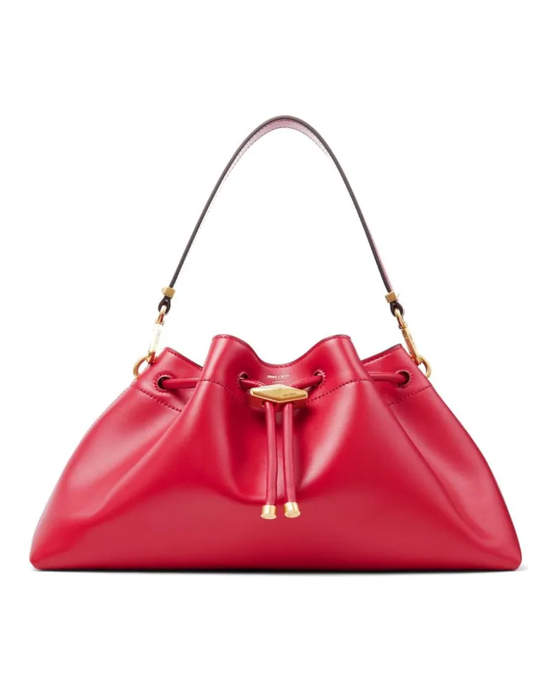 Jimmy Choo Mittelgroße Cinch Beuteltasche - Rot Rot