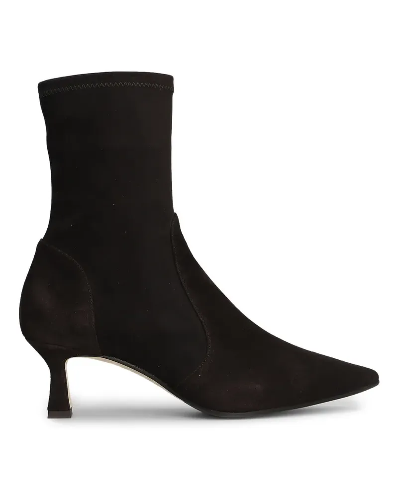 The Seller Wildlederstiefel mit spitzer Kappe - Braun Braun