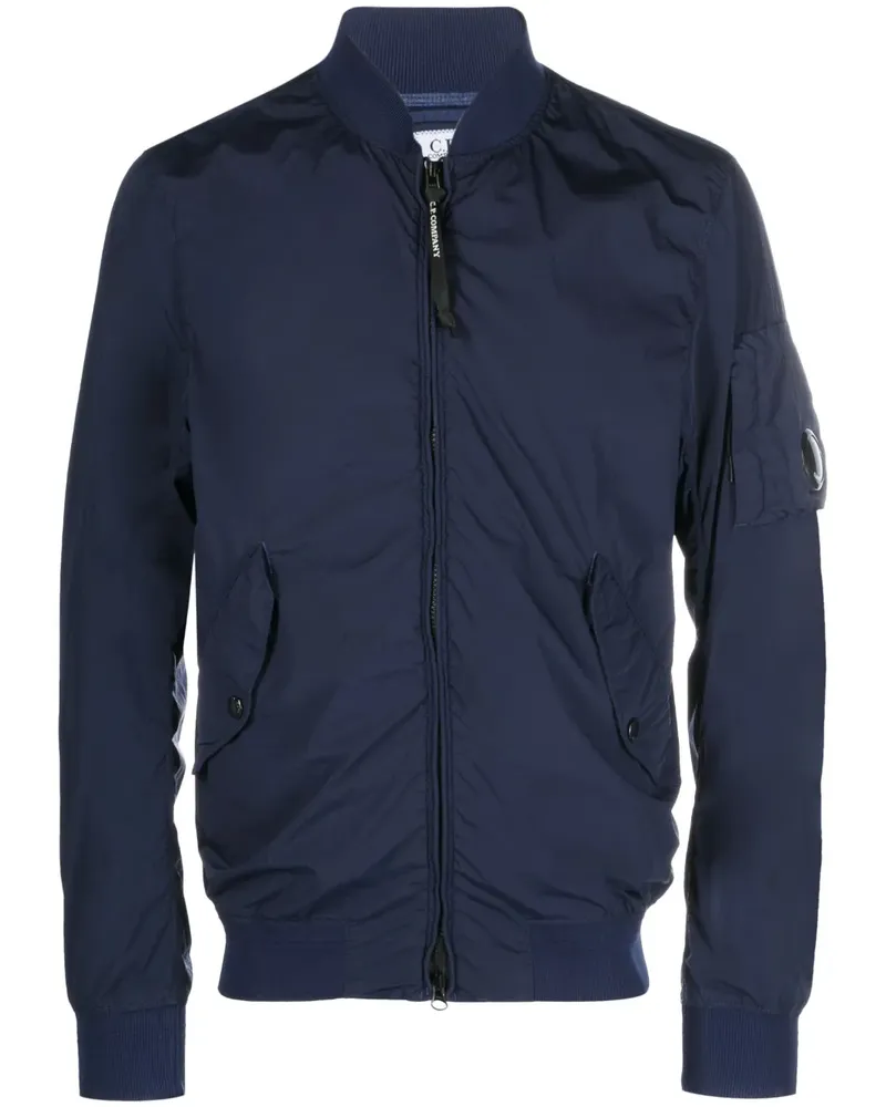 C.P. Company Bomberjacke mit Reißverschluss - Blau Blau