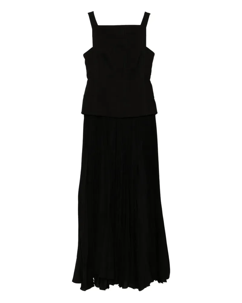 Acler Hollinshill Kleid - Schwarz Schwarz