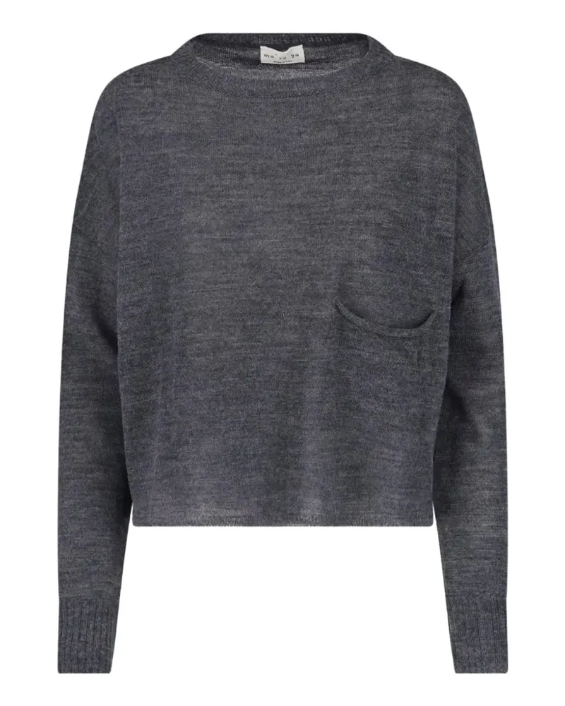 MA'RY'YA pocket-detail sweater - Grau Grau