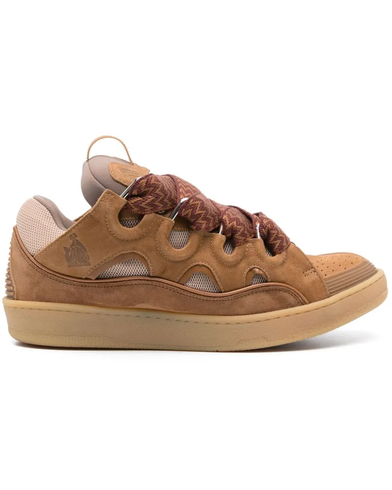 Lanvin Curb Sneakers - Braun Braun