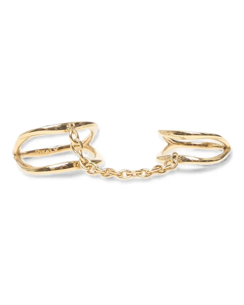 Vitaly Basis chain rings - Gold Gold