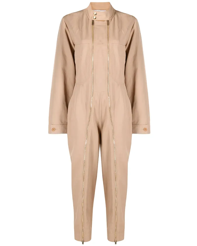 Stella McCartney Tapered-Jumpsuit - Nude Nude
