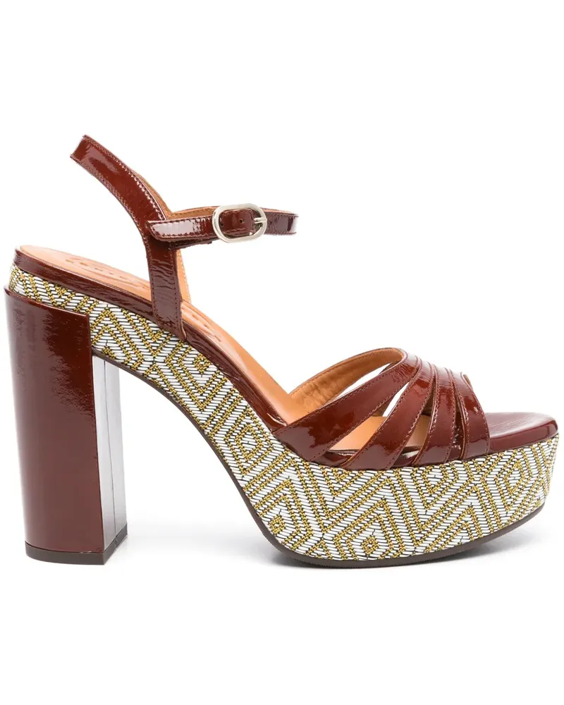 Chie Mihara Jynko Sandalen 110mm - Braun Braun